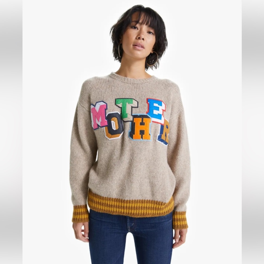 MOTHER  The Jumper Stack 'Em Sweater